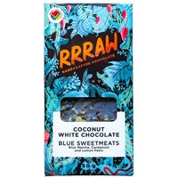 Rrraw Coconut White Chocolate - Blue Sweetmeats